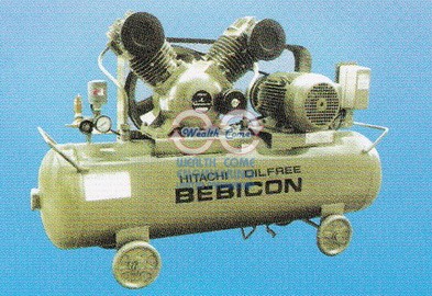 รูปภาพตัวอย่าง HITACHI OIL FREE BEBICON Model : 1.5OP-9.5GS5A