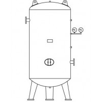 air tank - **AIR TANK 1,000 Liters ถังเก็บลม 1,000 ลิตร