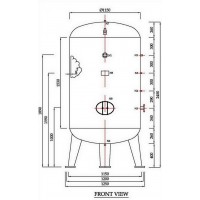 air tank - **AIR TANK 2,000 Litrees ถังเก็บลม 2,000 ลิตร