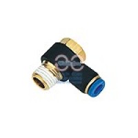 quick fitting plastic ข้อต่อลม พลาสติก - SPH series swing elbow