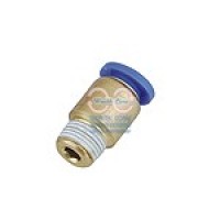 quick fitting plastic ข้อต่อลม พลาสติก - SPOC series male sliencer