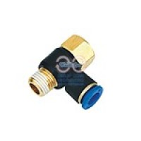 ข้อต่อลม air fitting - SPHF series female&male swing elbow