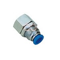 ข้อต่อลม air fitting - SPMF series bulkhead female straight
