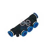 ข้อต่อลม air fitting - SPWG series different diameter union triple