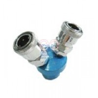 ข้อต่อสวมเร็ว quick coupler - SMV-2 (แบบกลม 2 ทาง)