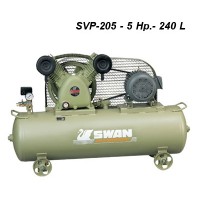 ปั๊มลม air compresser - **ปั๊มลม สวอน SWAN 5 แรงม้า รุ่น SVP-205-240/380