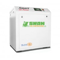 **ปั๊มลมสกรู สวอน SWAN SCREW COPMPRESSOR 20 แรงม้า รุ่น TS-15-S ปั๊มลม สกรู screw compressor - **ปั๊มลมสกรู สวอน SWAN SCREW COPMPRESSOR 20 แรงม้า รุ่น TS-15-S