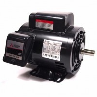 มอเตอร์ มิตซูบิชิ mitsubishi - (SCL-QR 1 HP 4 P) MITSUBISHI มอเตอร์ 1 แรงม้า ขาตั้ง 4โพล :SLC-QR-1HP-4P-AC220