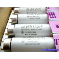 ***หลอดไฟดักแมลง SILVER LIGHT Black Light UVA 15 Watt :F15T8-BL (ยาว 45 เซ็นติเมตร) หลอดไฟดักแมลง - ***หลอดไฟดักแมลง SILVER LIGHT Black Light UVA 15 Watt :F15T8-BL (ยาว 45 เซ็นติเมตร)