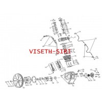 อะไหล่ปั๊มลมฟูเช็ง 5 แรงม้า รุ่น TA80 อะไหล่ปั๊มลม ฟูเช็ง fusheng - อะไหล่ปั๊มลมฟูเช็ง 5 แรงม้า รุ่น TA80