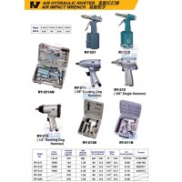 เครื่องมือลม air tool - AIR HYDRAULIC RIVETER ,3/8-1/2 AIR IMPACT WRENCH