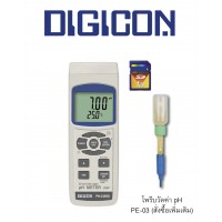เครื่องมือวัด digicon - DIGICON เครื่องวัดความเป็นกรด-ด่าง :PH-235SD +PE-03(รวมโพร๊บวัดค่า)