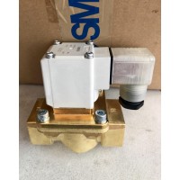 SMC โซลินอยด์วาล์ว 2/2way(N.C.), ทองเหลือง, ขนาด=1 :VXZ262KZ2G-AC220 โซลินอยด์วาล์วยี่ห้อ smc - SMC โซลินอยด์วาล์ว 2/2way(N.C.), ทองเหลือง, ขนาด=1 :VXZ262KZ2G-AC220