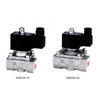 โซลินอยด์วาล์วแบบ 2 ทาง 2 2 way - โซลินอยด์วาล์ว Solenoid Valve 2/2 Model : 2WB