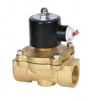 โซลินอยด์วาล์วแบบ 2 ทาง 2 2 way - โซลินอยด์วาล์วทองเหลือง Solenoid Valve 2/2 ทาง ขนาด 1/8 นิ้ว รุ่น 2W025-06